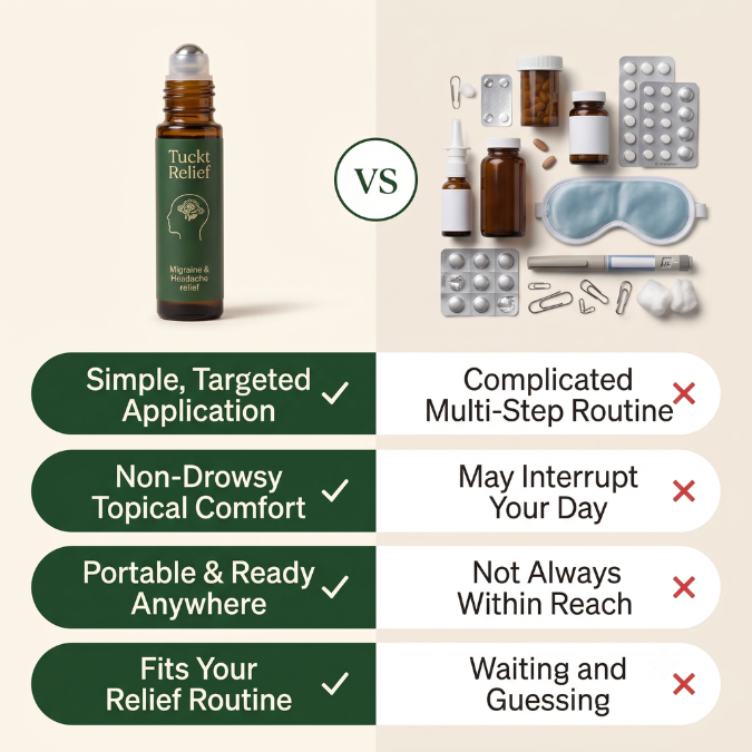Feel an Ease and Calming Effect with Tuckt Relief